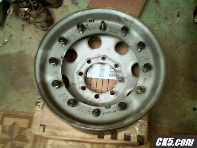 blasted wheel