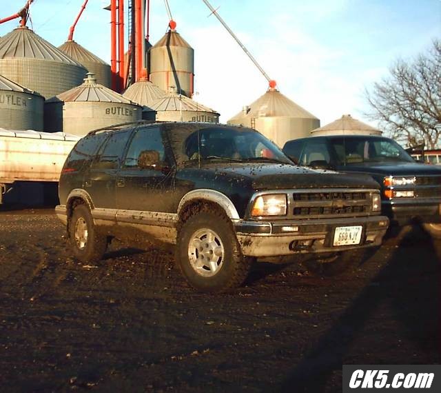 blazer muddin in Feb