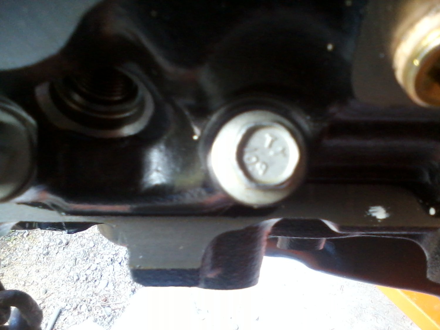 Bolt head detail