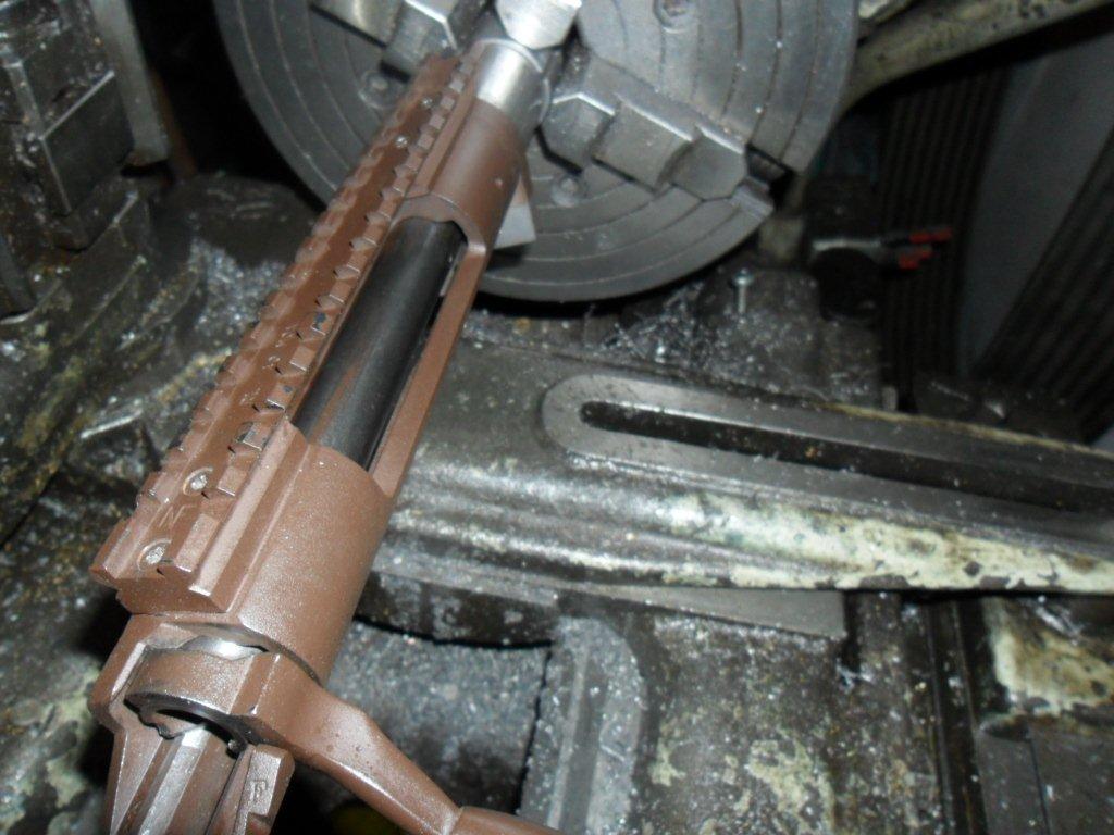 Bolt just closes with .001" clearance, a .002" shim on the guage and it wont close.  Just right.