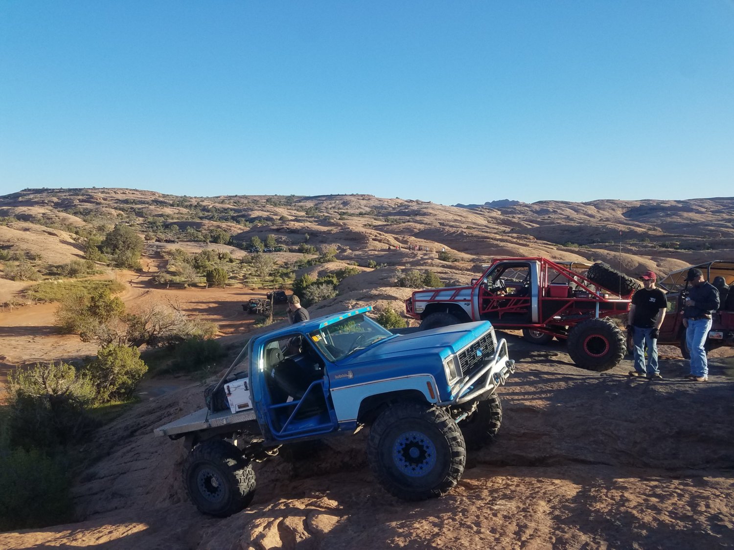both trucks overlook