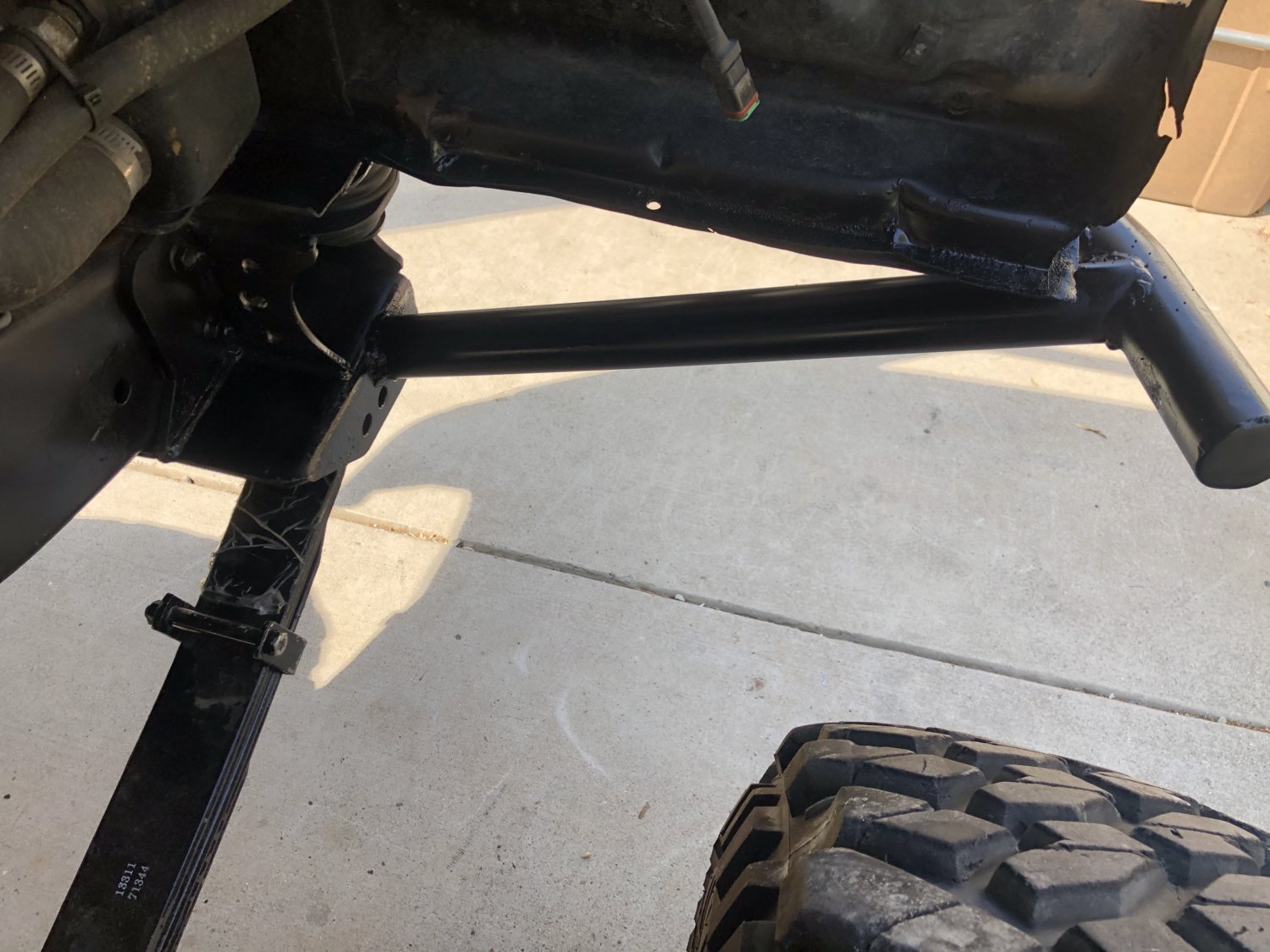 bumper support 4