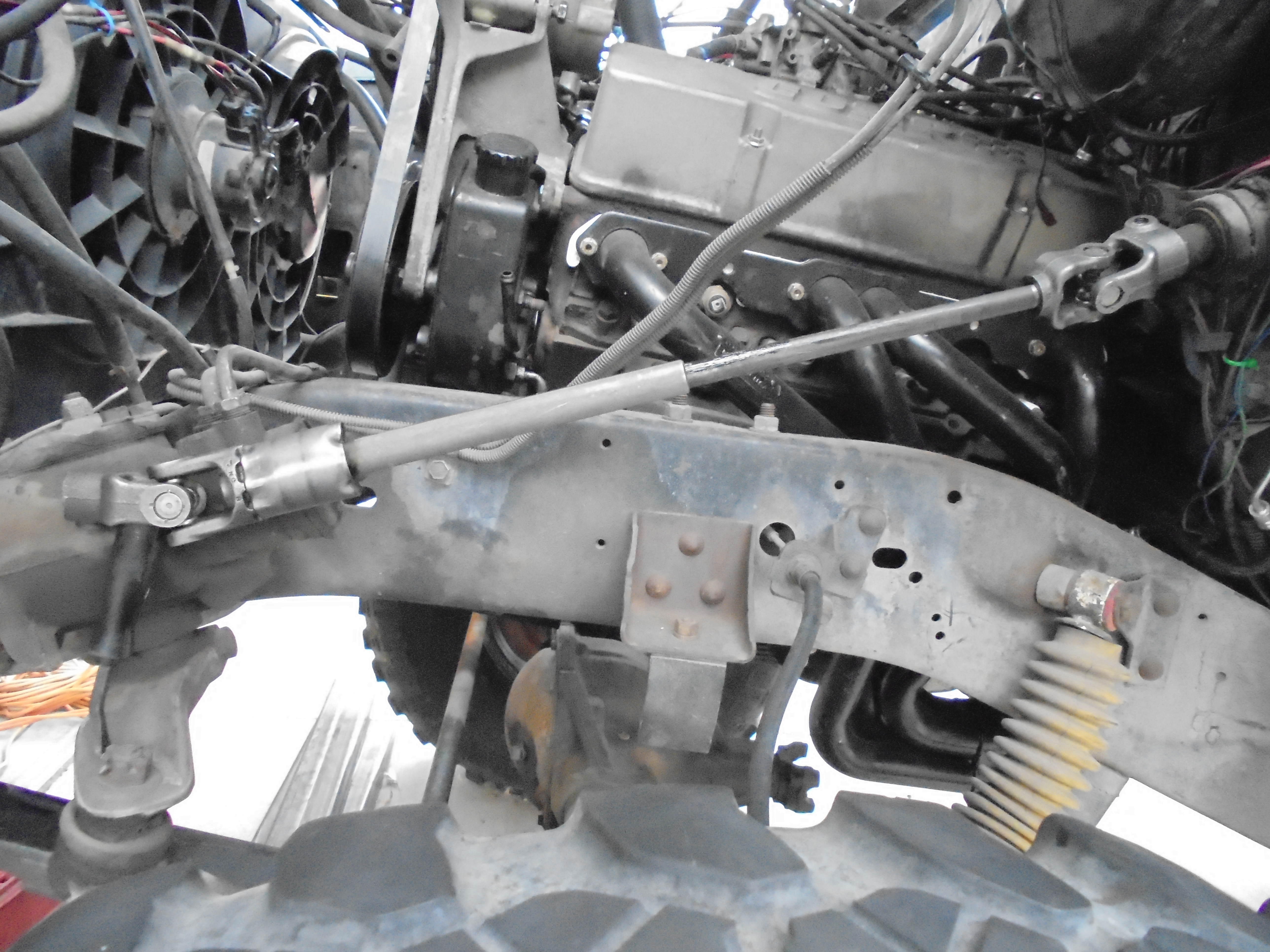 Chevy Express shaft extended