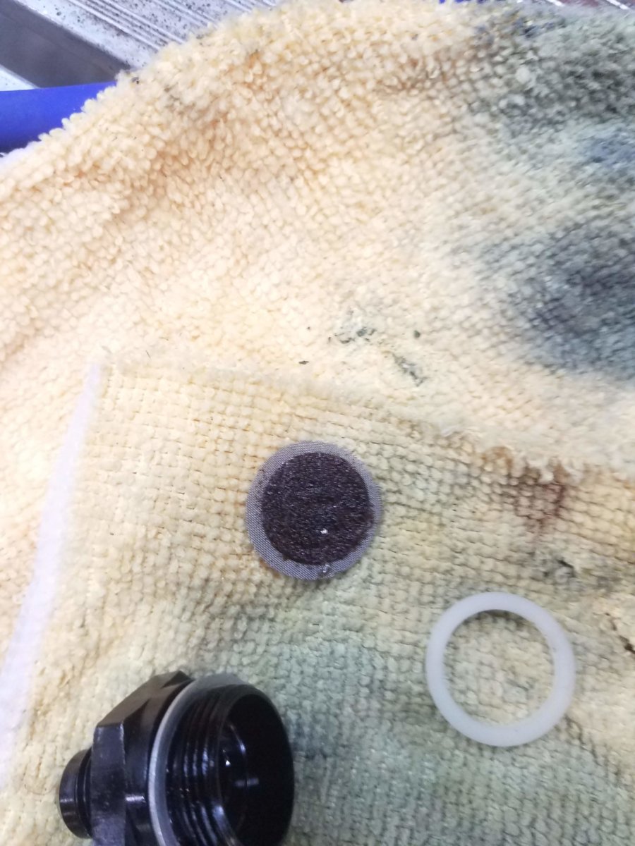clogged filter