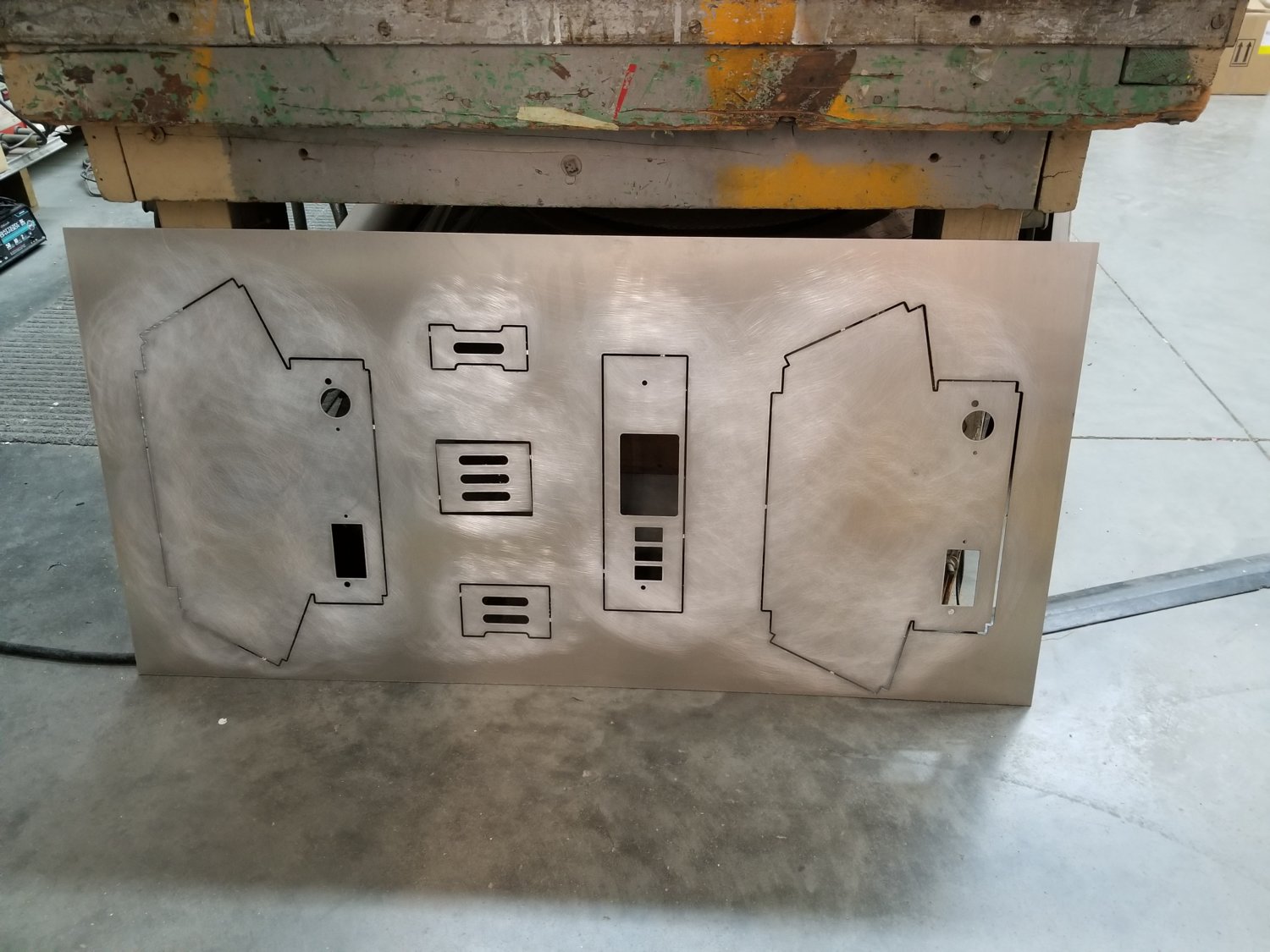 CNC cut pieces