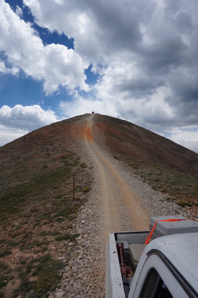 Coming down Red Cone