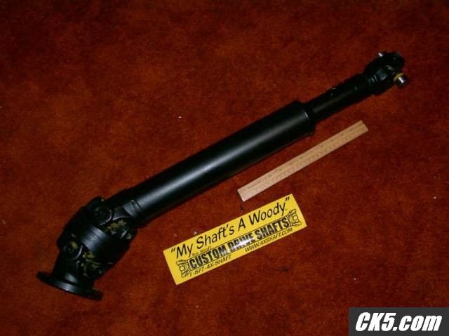 Compressed Driveshaft
