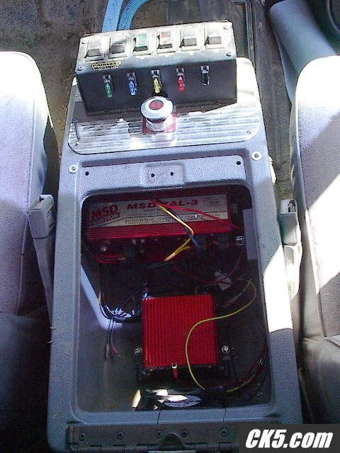 Console & ignition box