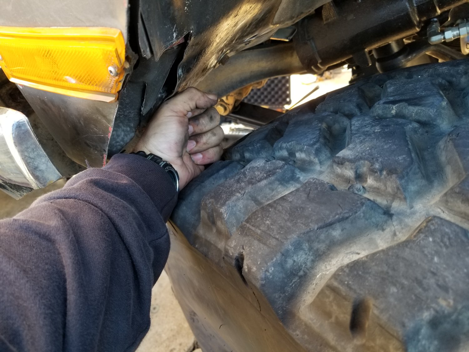 Core support clearance 2
