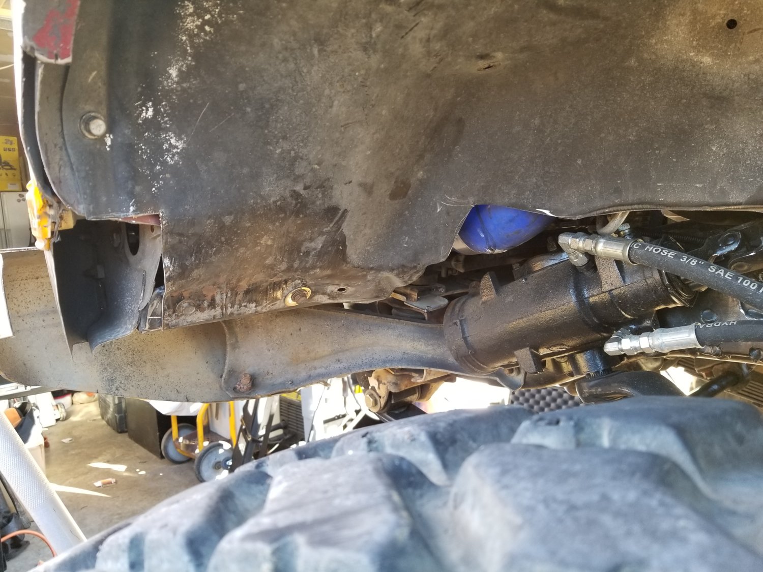 Core support clearance 3