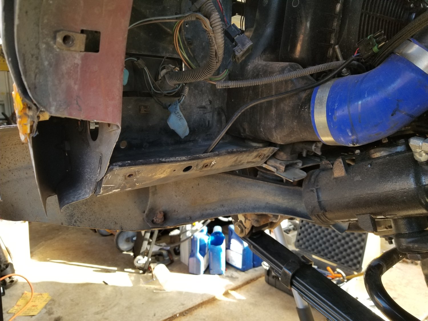 Core support clearance 4