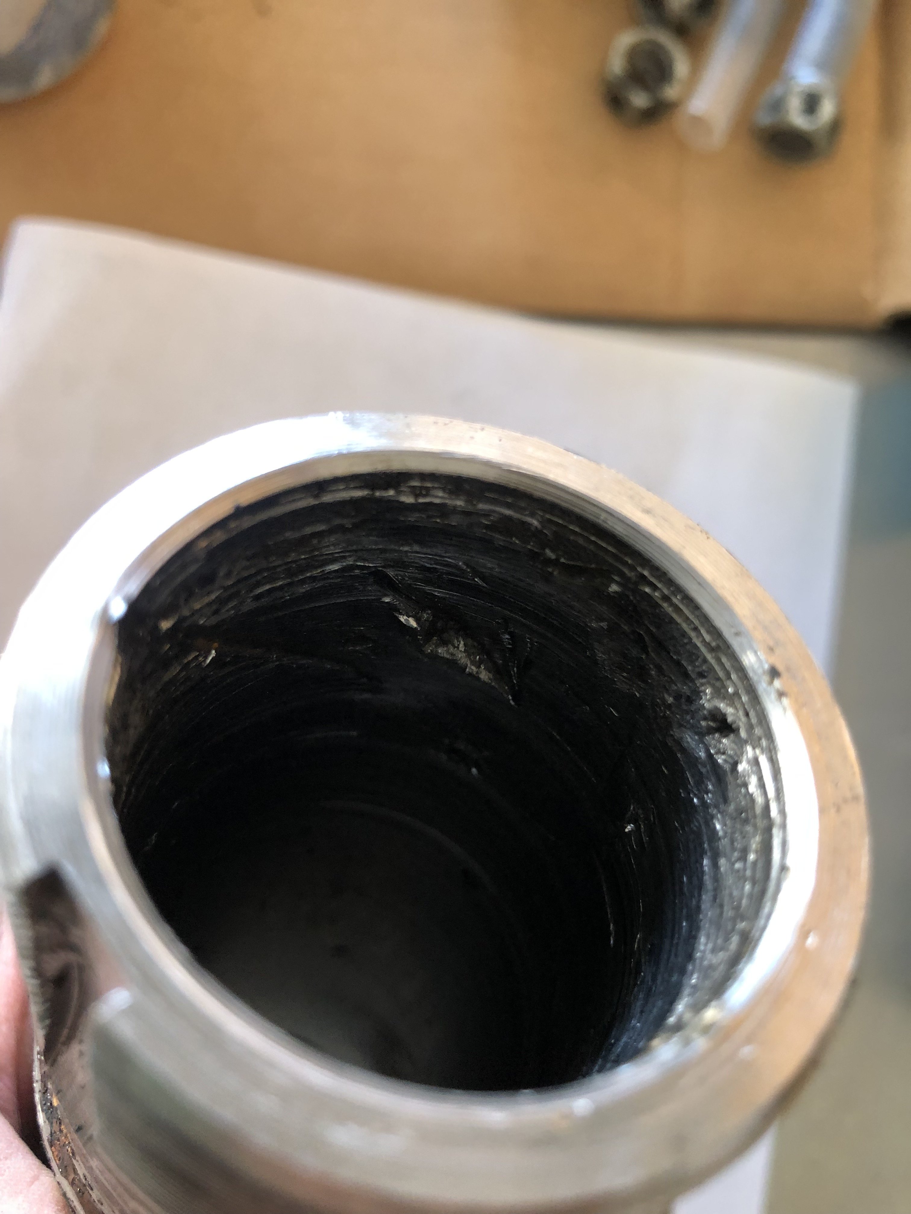 D60 spindle wasted