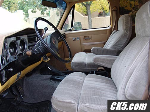 Day I got her: Interior