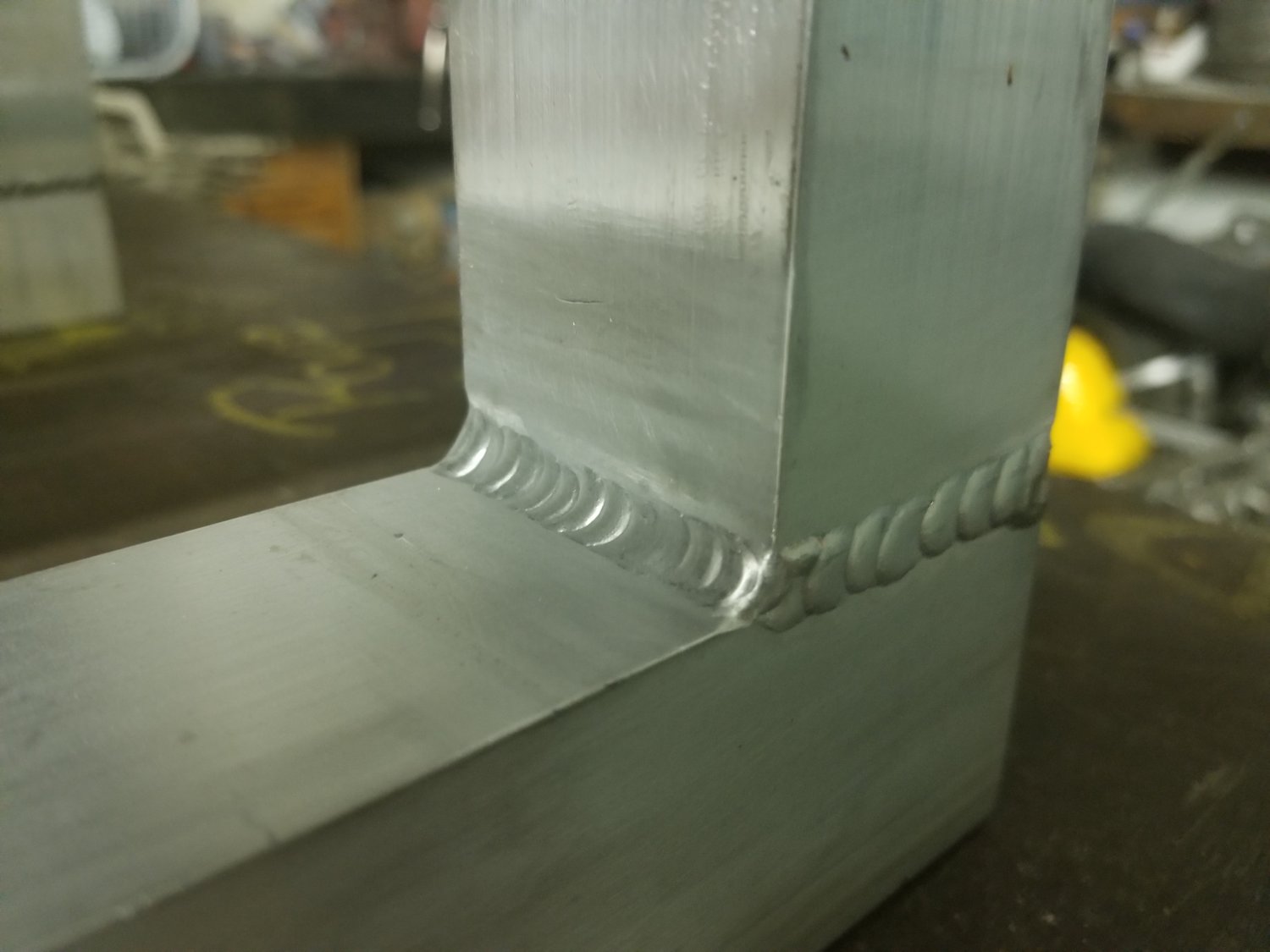 Decent AL welds