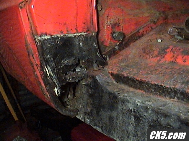 door jamb rot