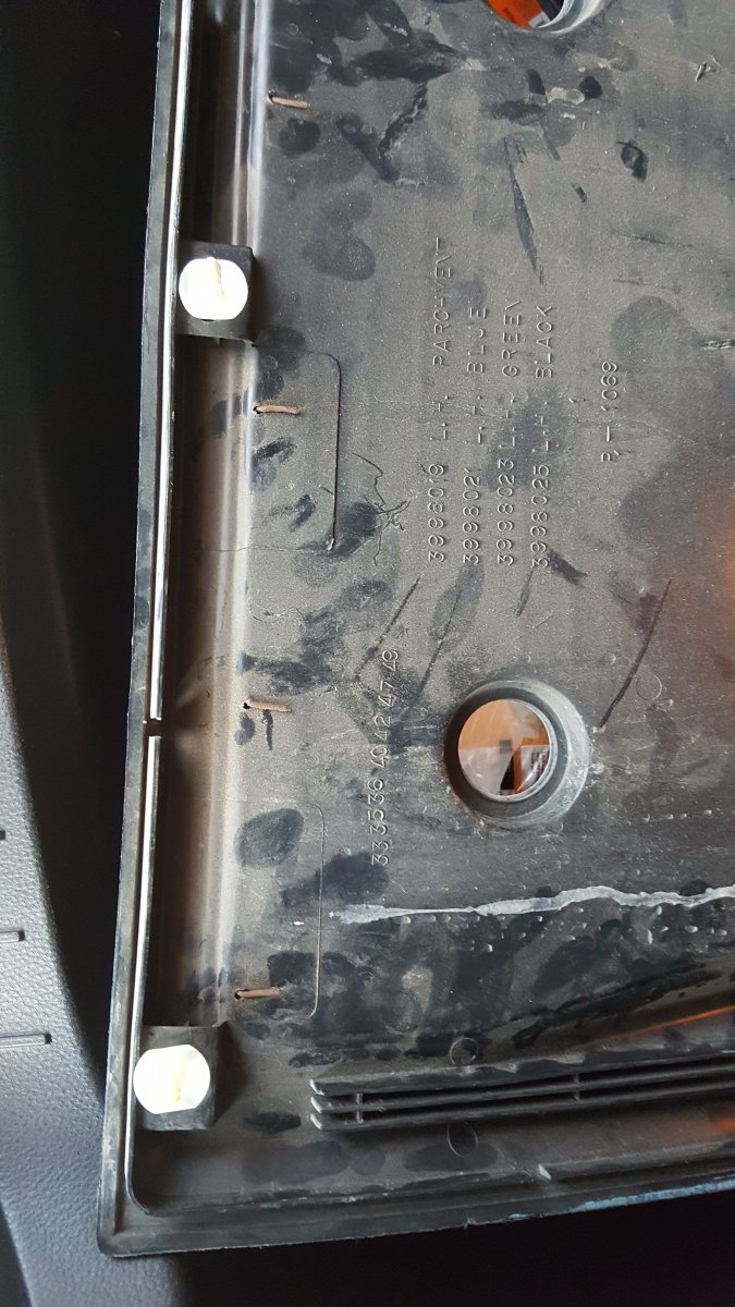 door panel back