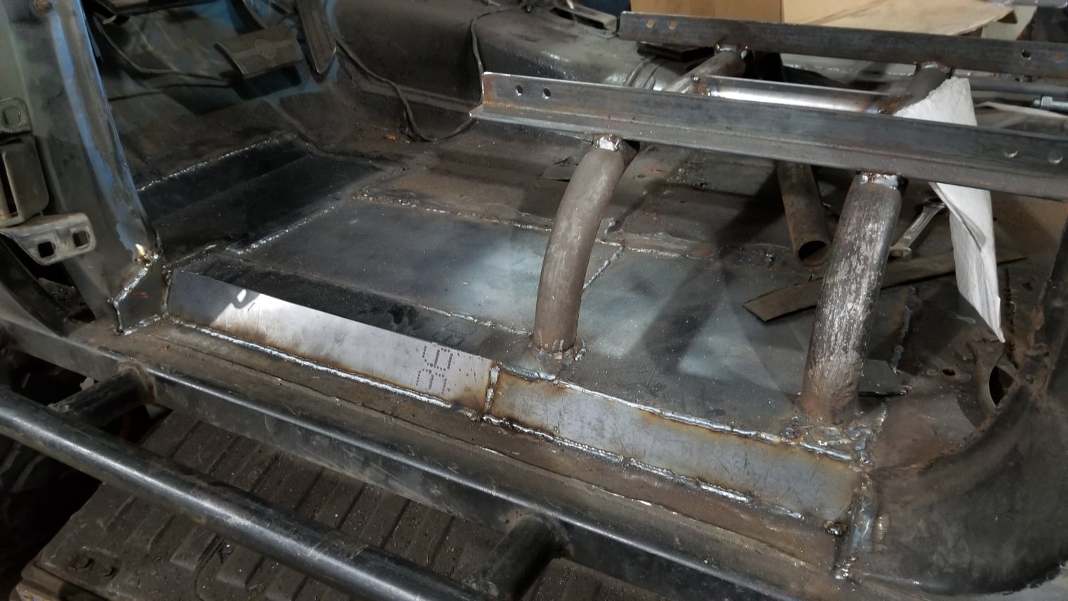 Driver floor