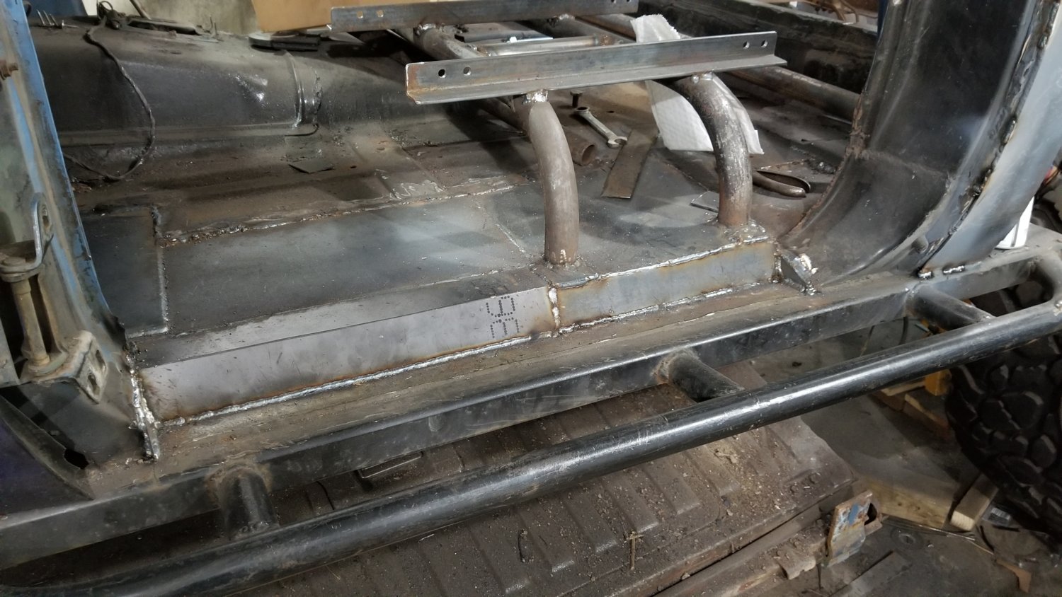 Driver floor