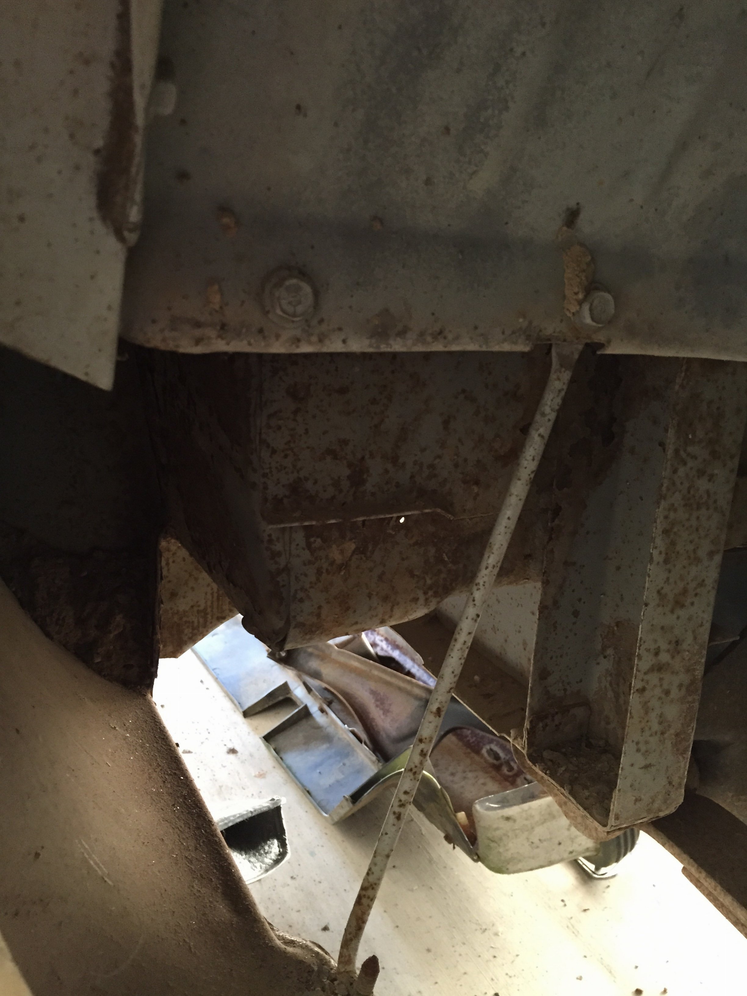Driver side rear panel