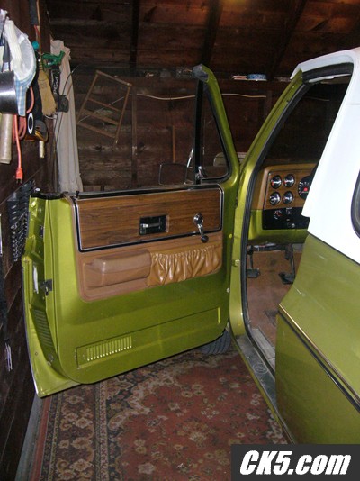 Driver's inside door