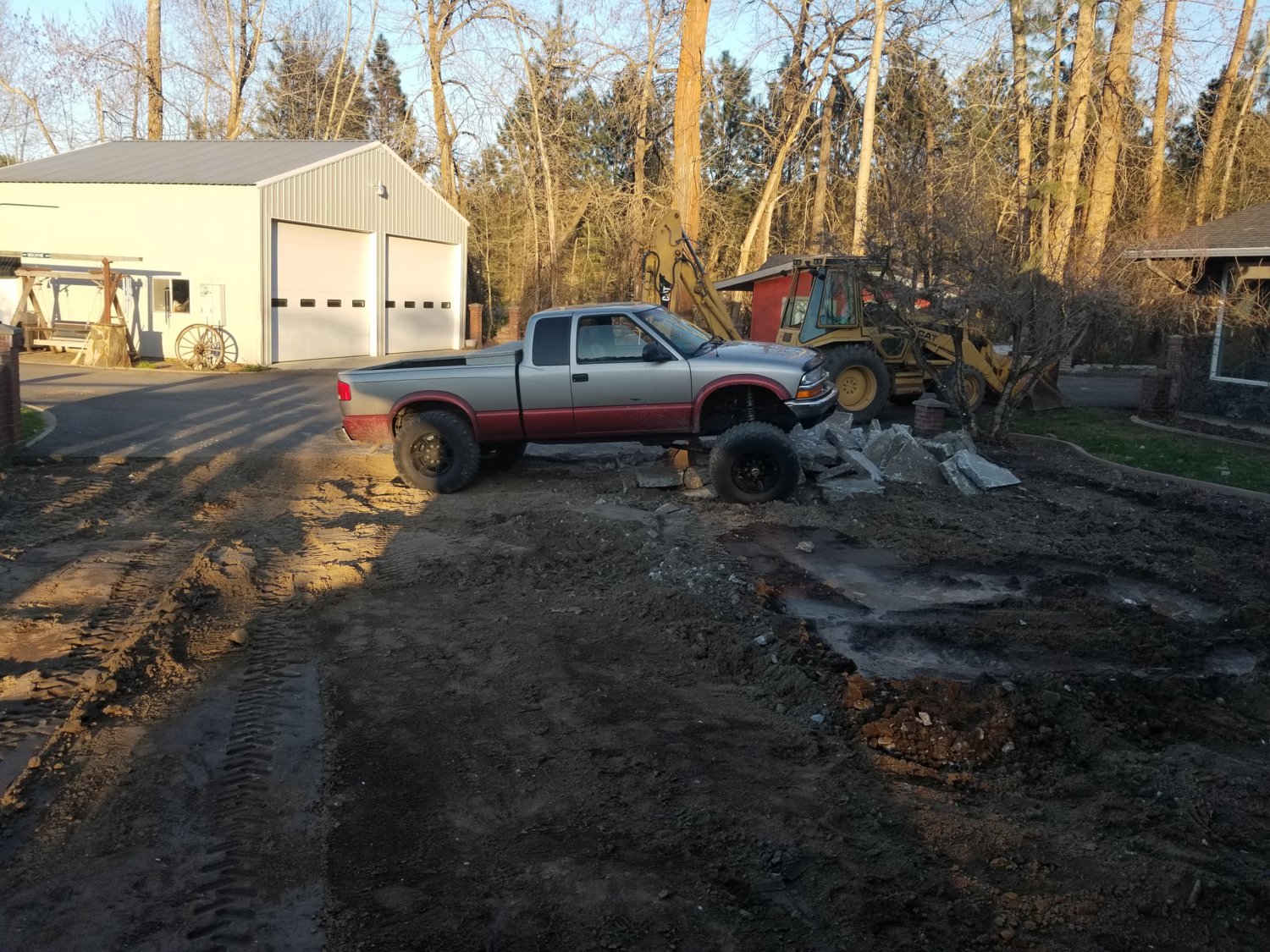 Driveway wheelin side