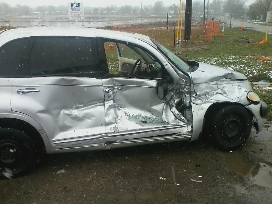 Drunk driver cut off an 82 K5...the result