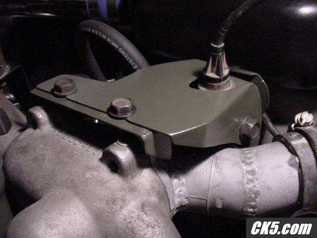 Dual t-stat throttle bracket