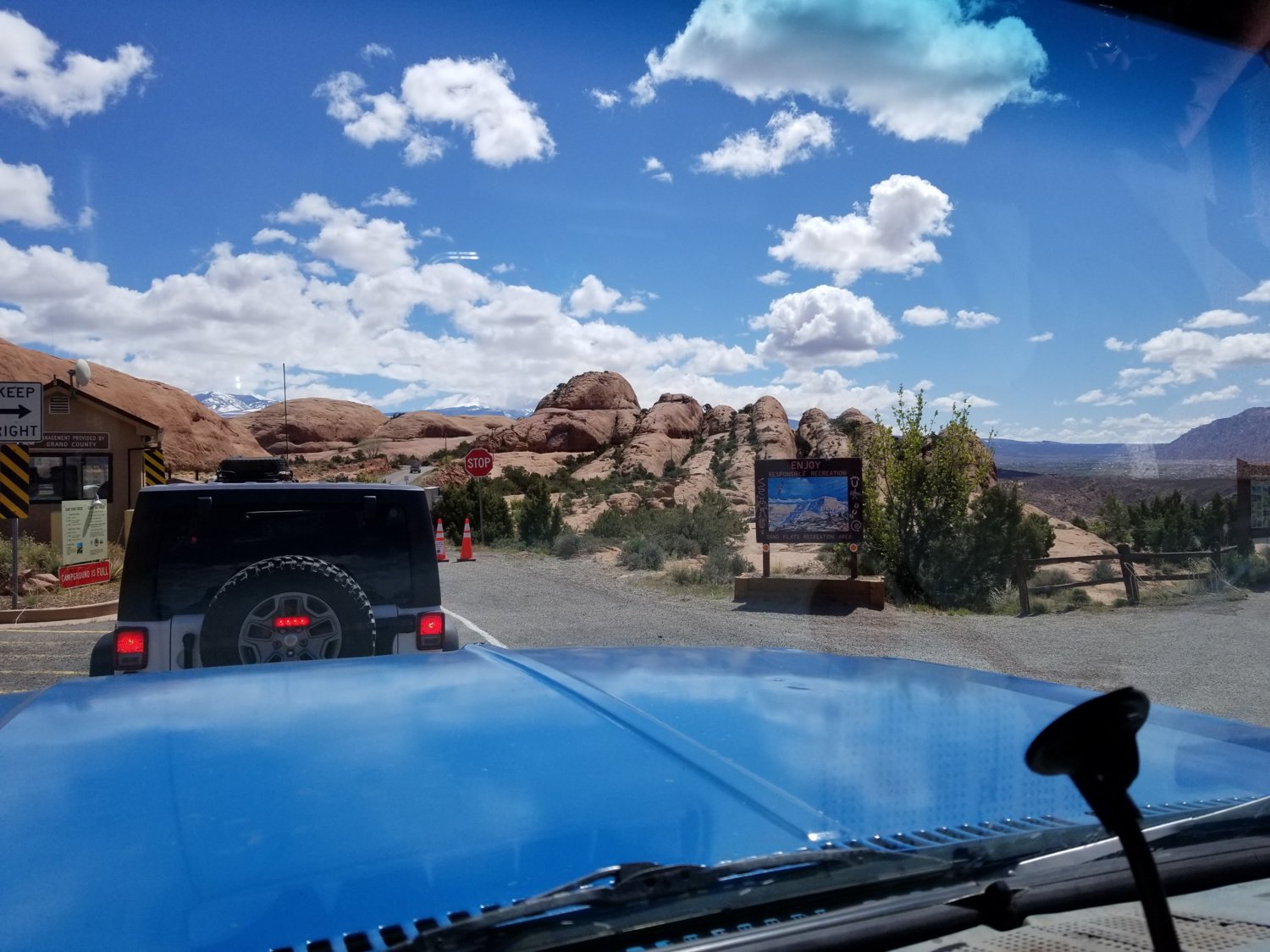 Entering the Park