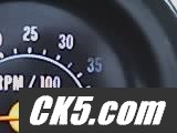 factory tach closeup