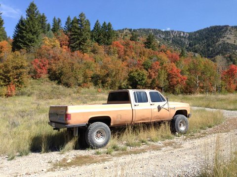 Fall in the Idaho Mountains