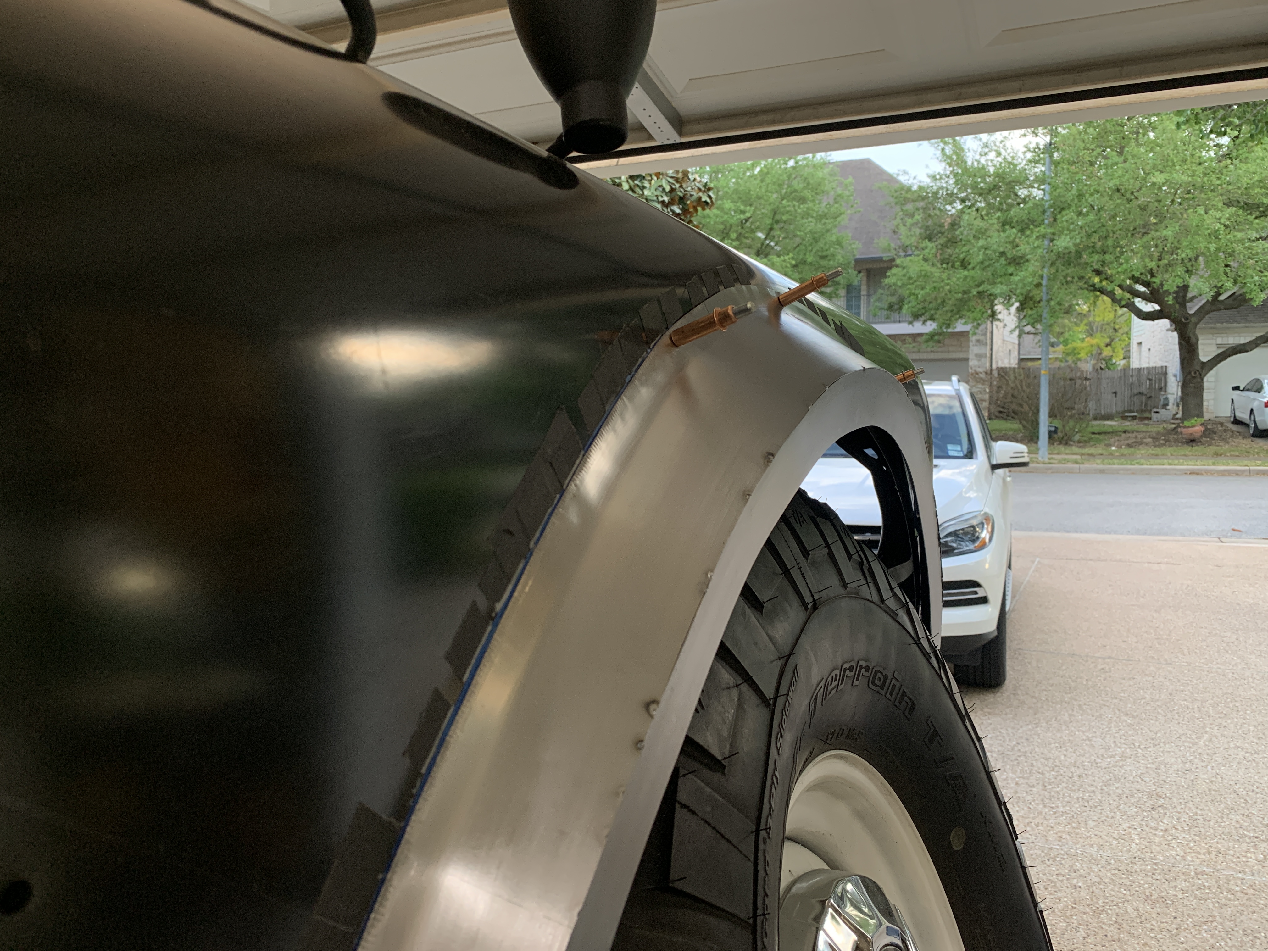 Fender Radius Detail