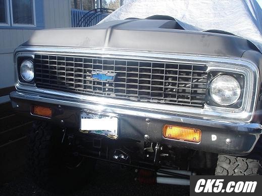 final powder coated grill
