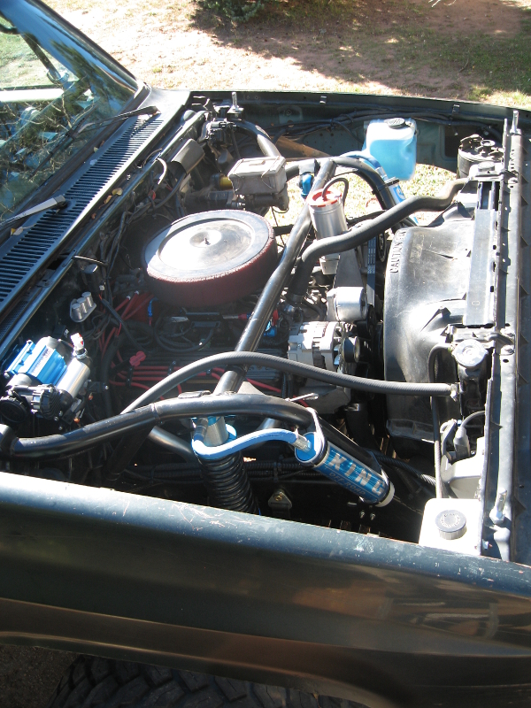 Finished engine bay 1