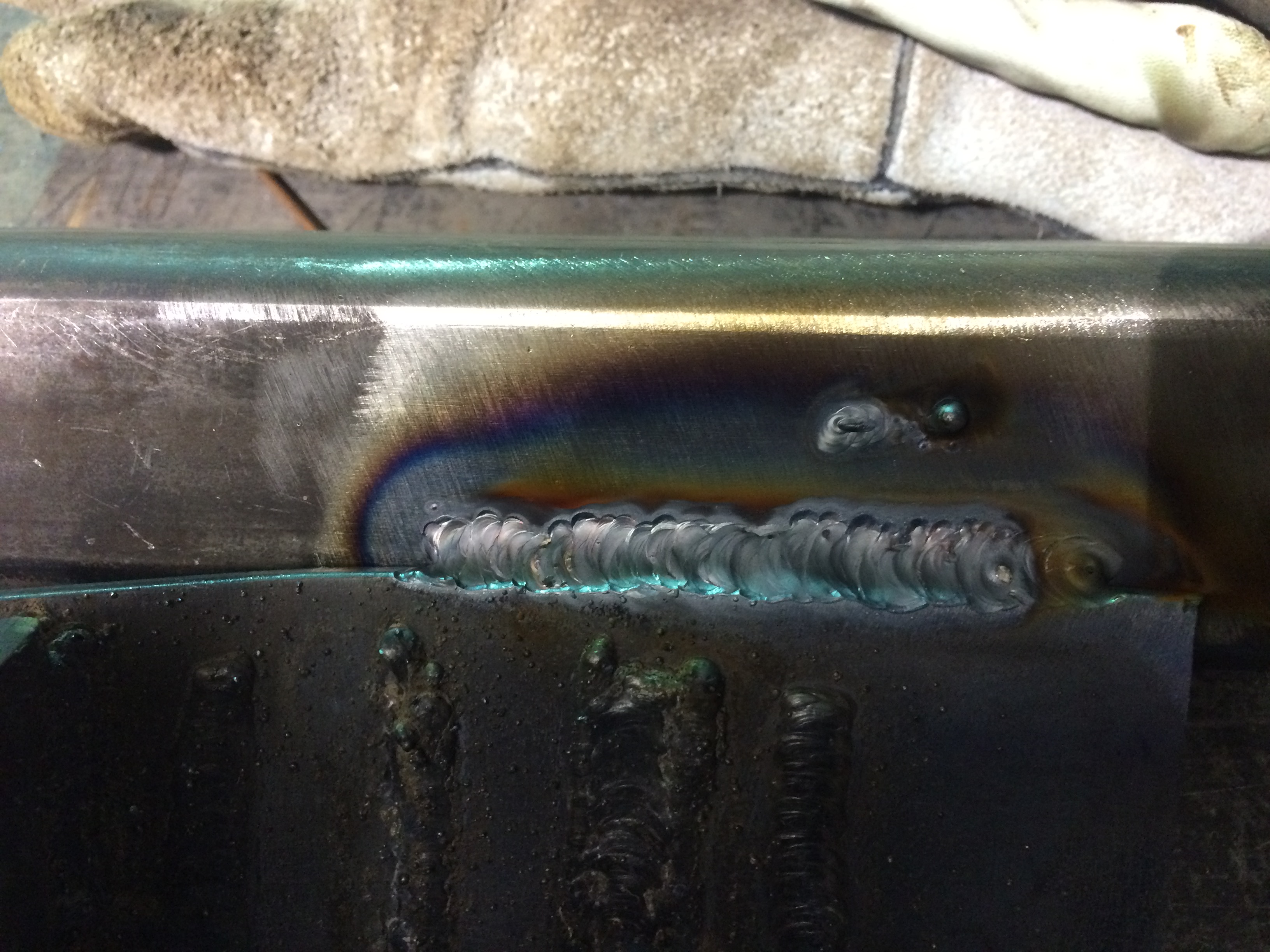 First Tig weld