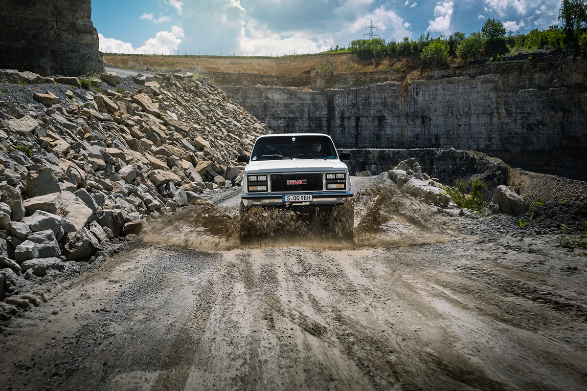 first time in the mud since owning her