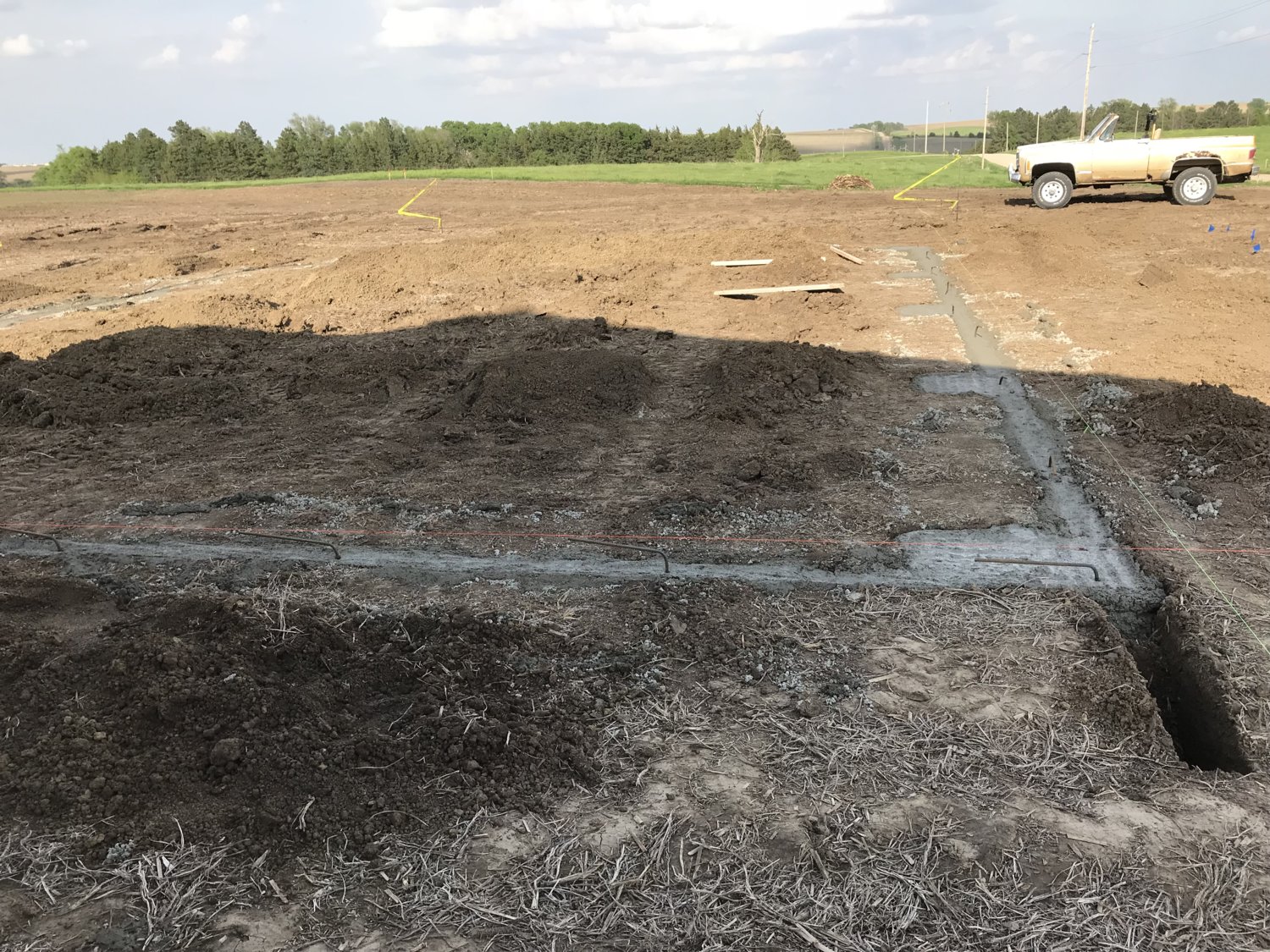 Footings.