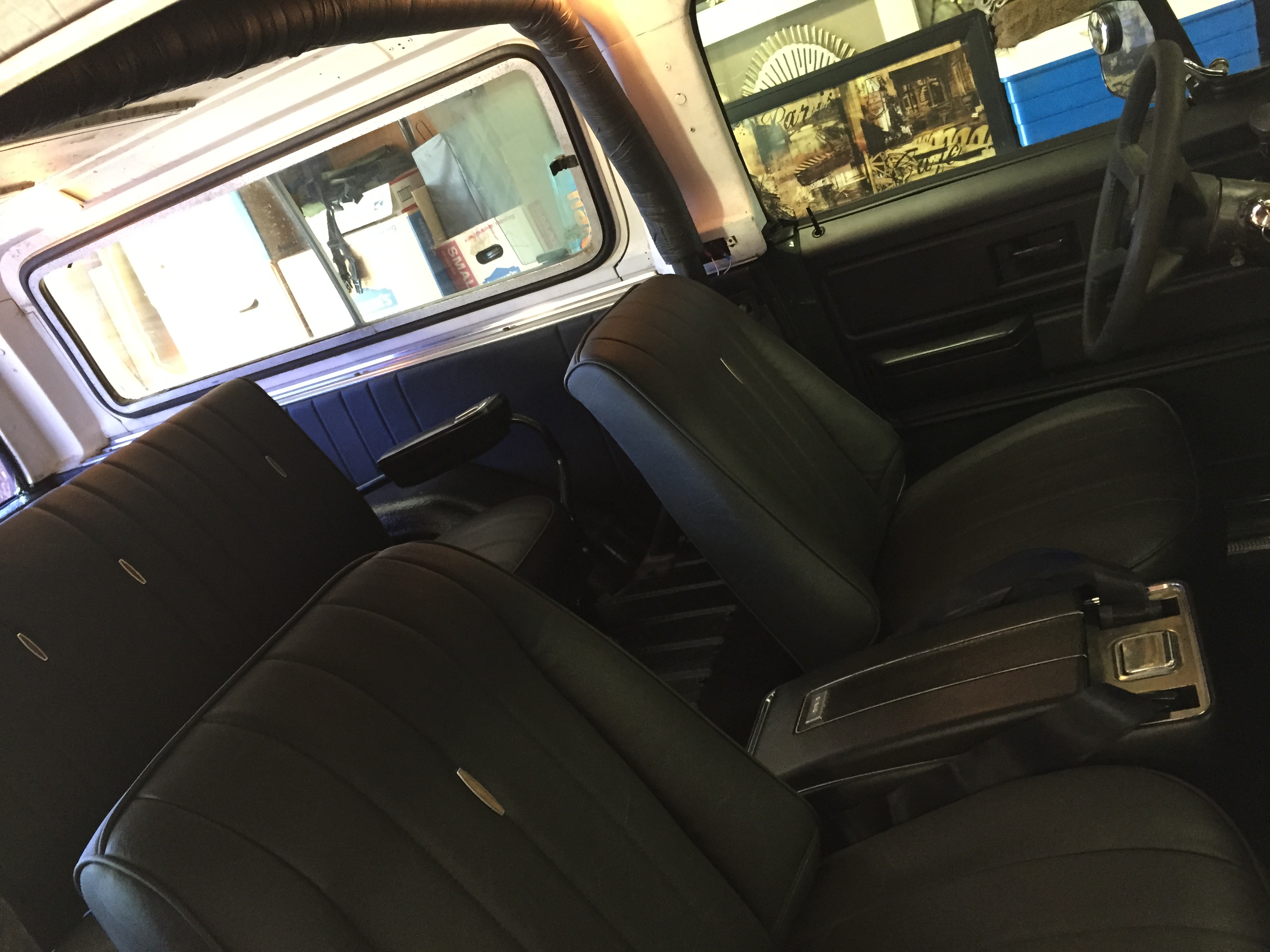 Freshly done interior of 75 Jimmy