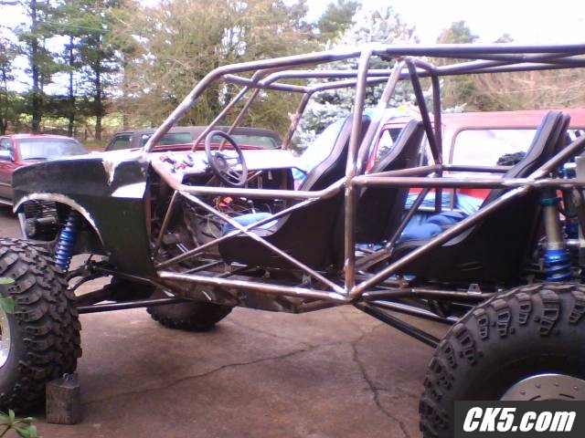 from the drivers side, sitting low, lean and mean