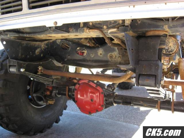 Front 52's and high clearance cross over