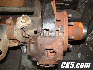 front disc conversion