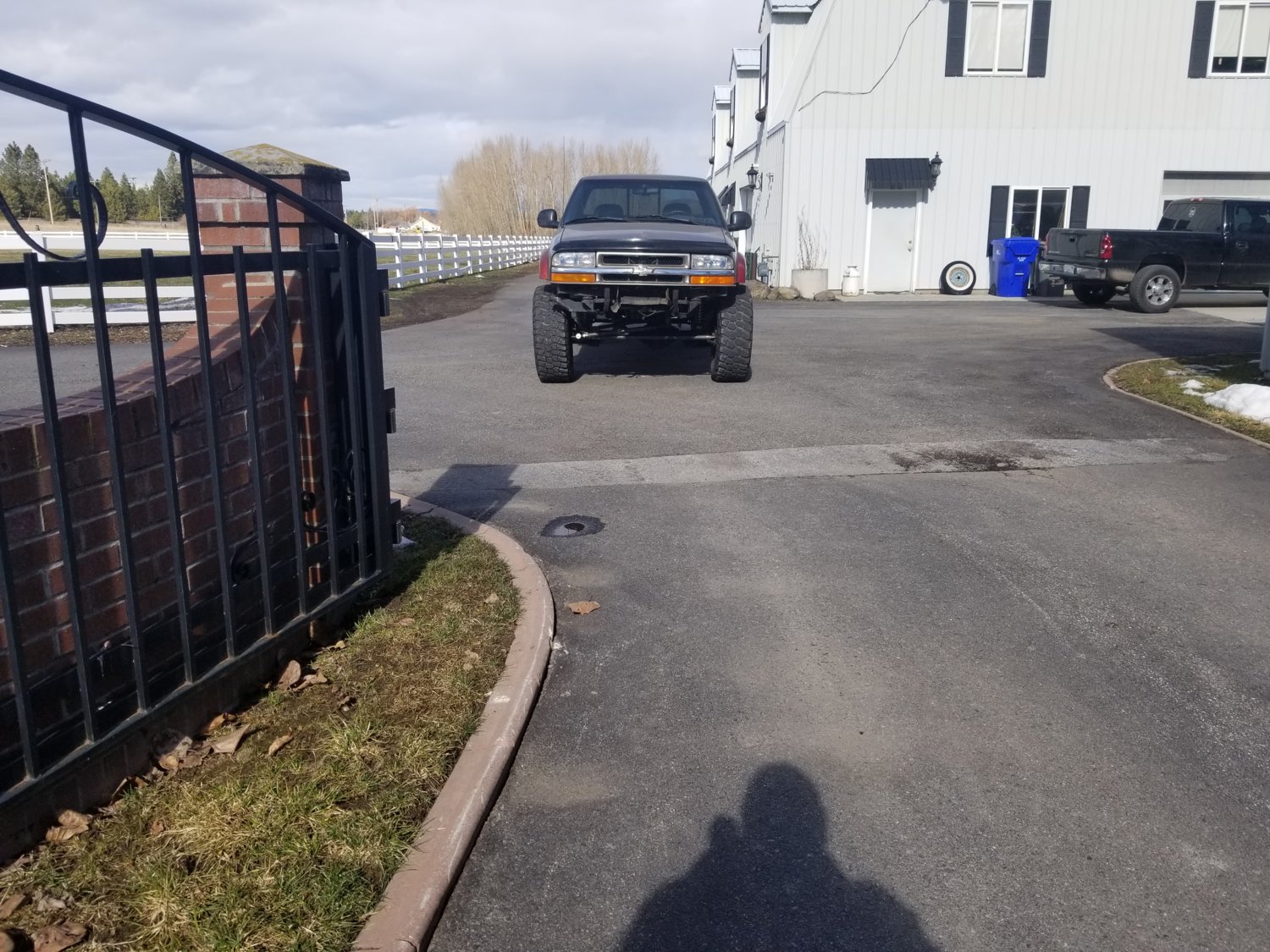 Front distance