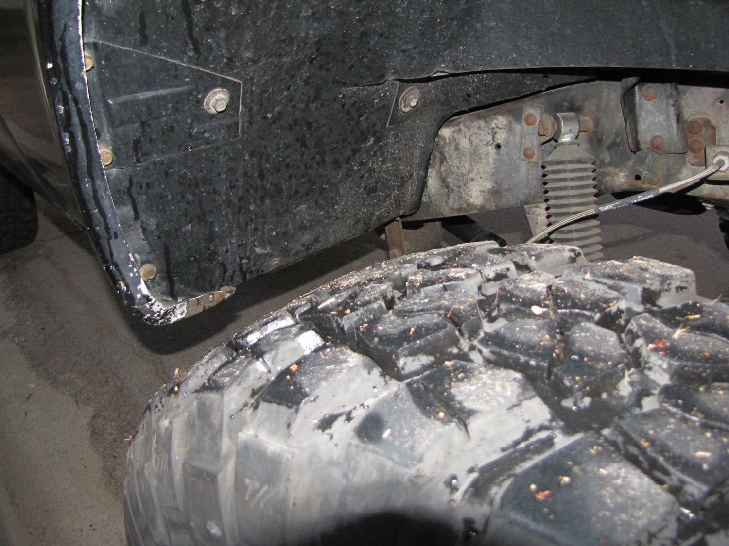 front fenderwell