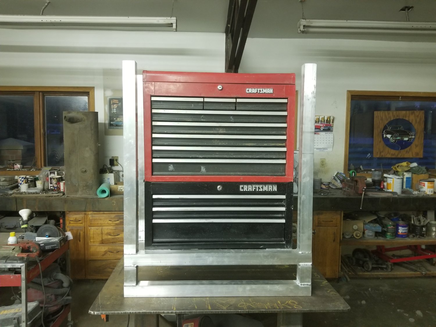 Front mobile tool box