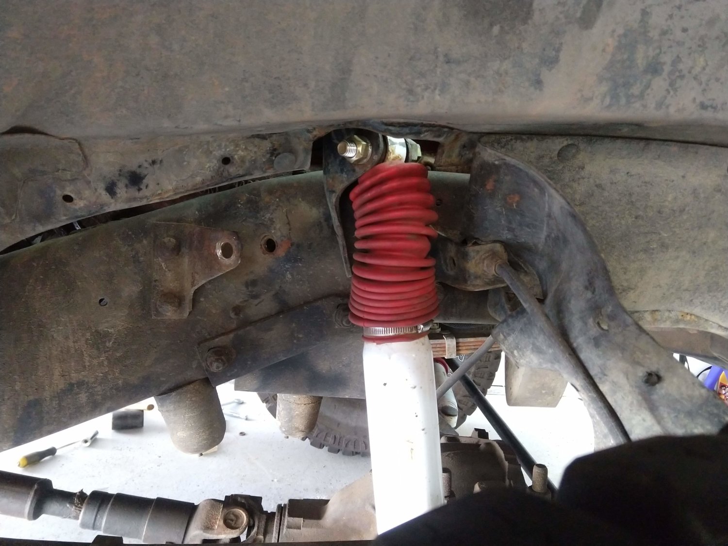 Front passenger installed