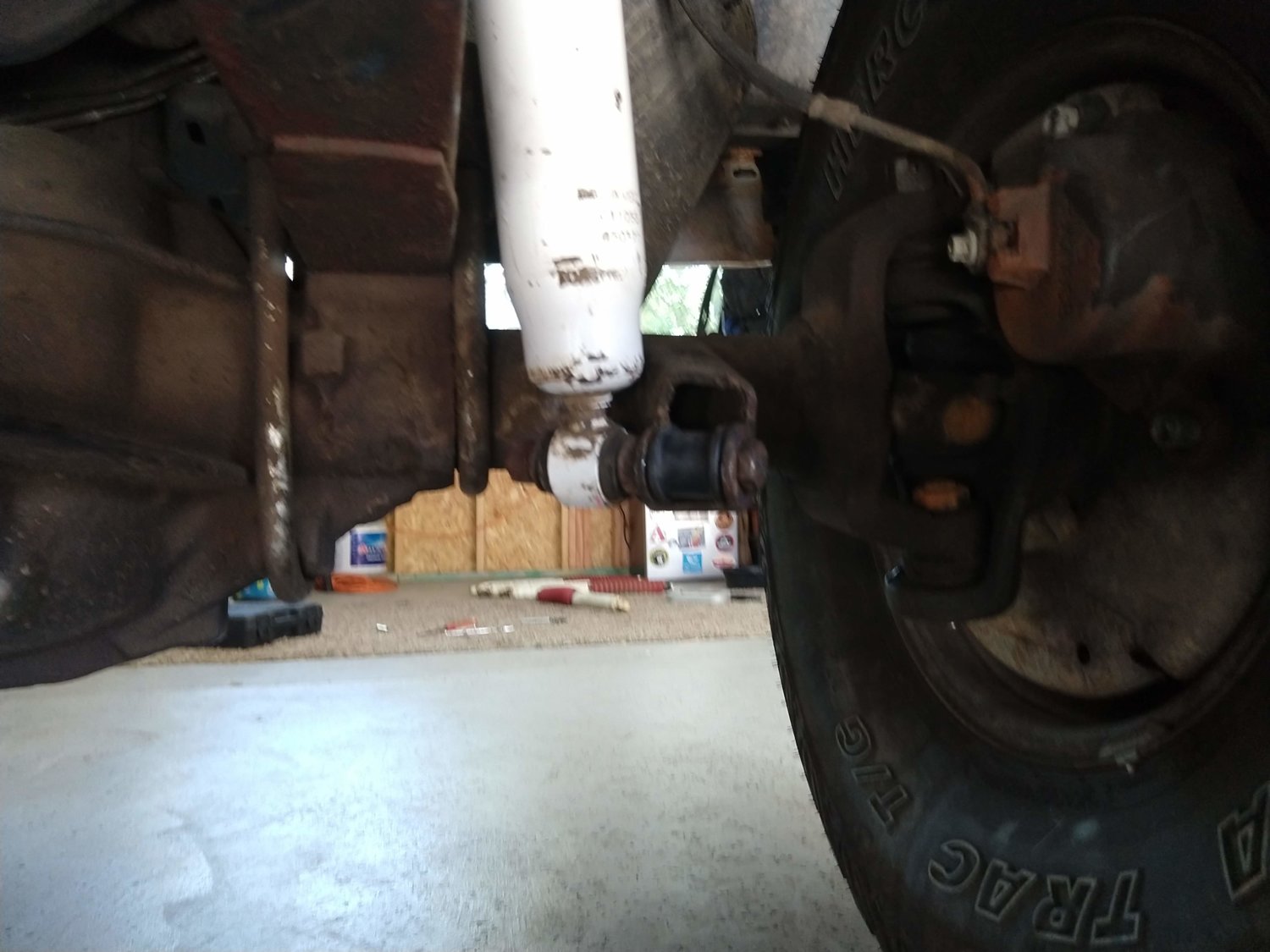 Front passenger installed