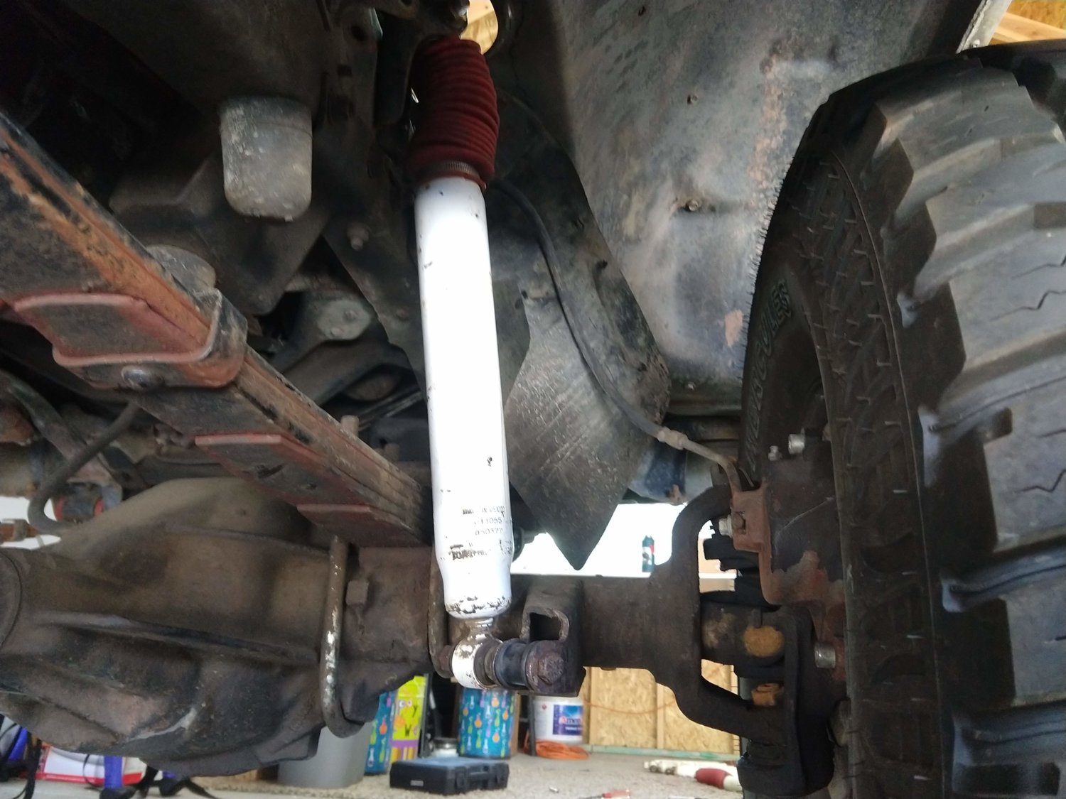 Front passenger installed