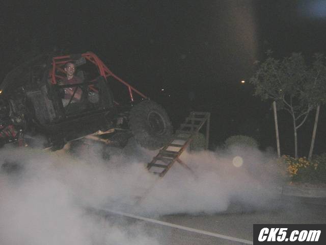 front wheel burn out