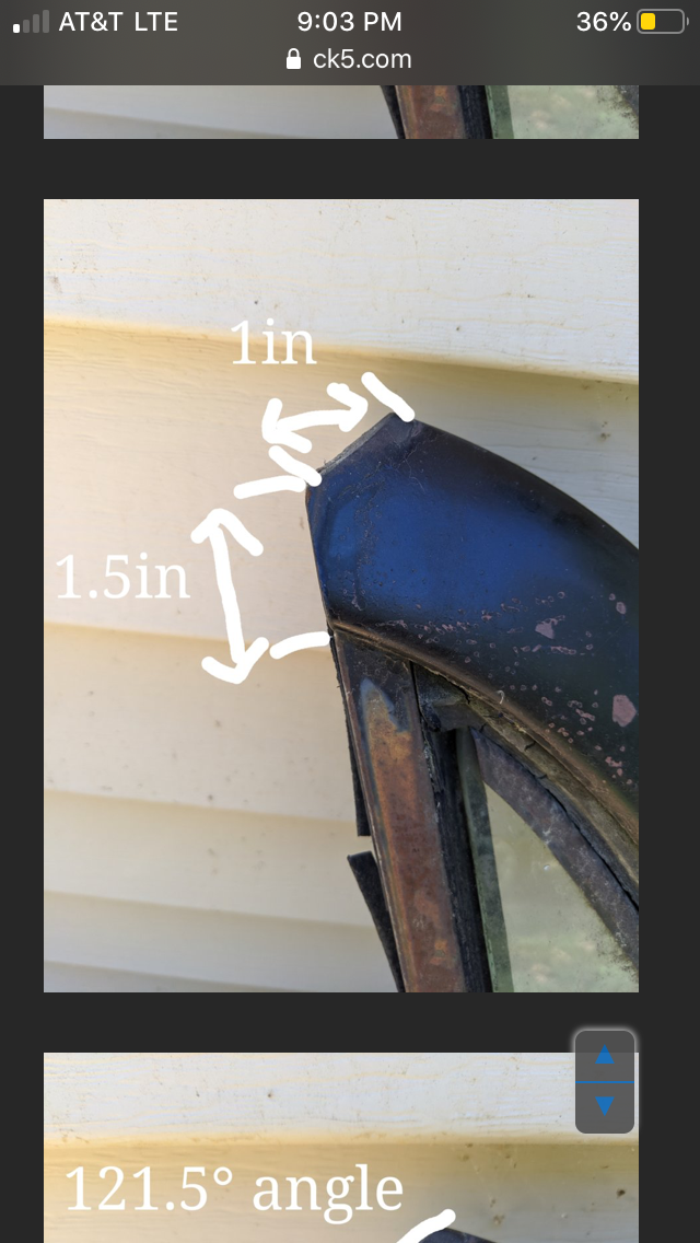 Full top door cuts