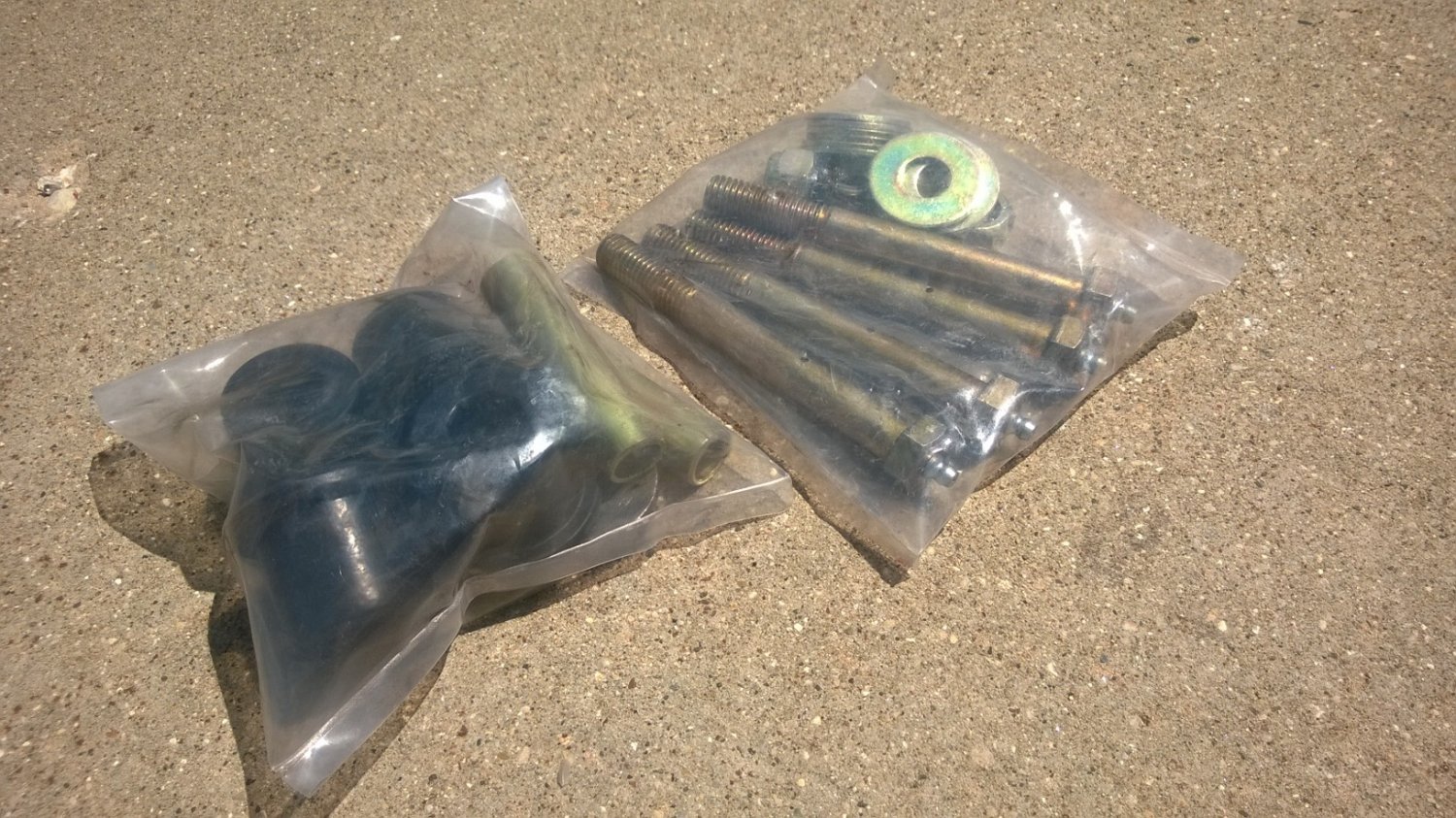 greasable bolts and bushings