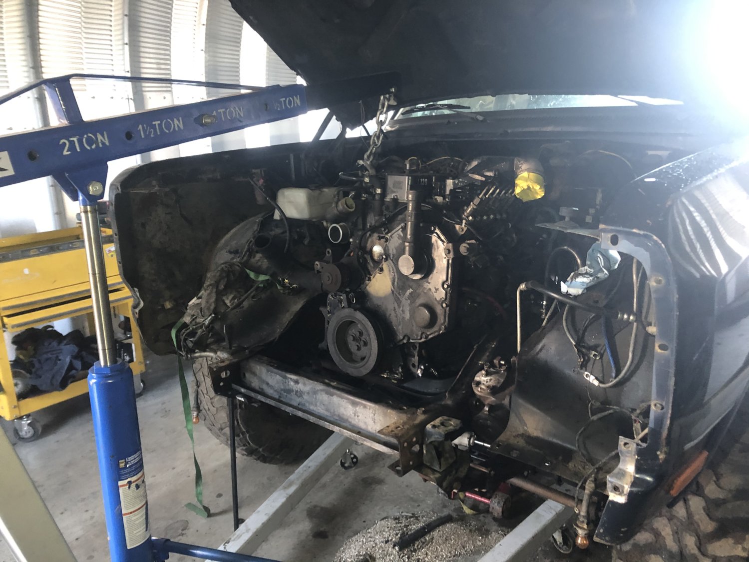 Had to use my project engine